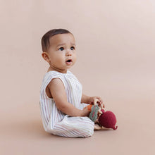 Load image into Gallery viewer, Teether Beet Cotton Rattle
