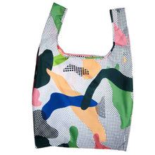 Load image into Gallery viewer, Dots Pattern Reusable Shopping Tote Bag
