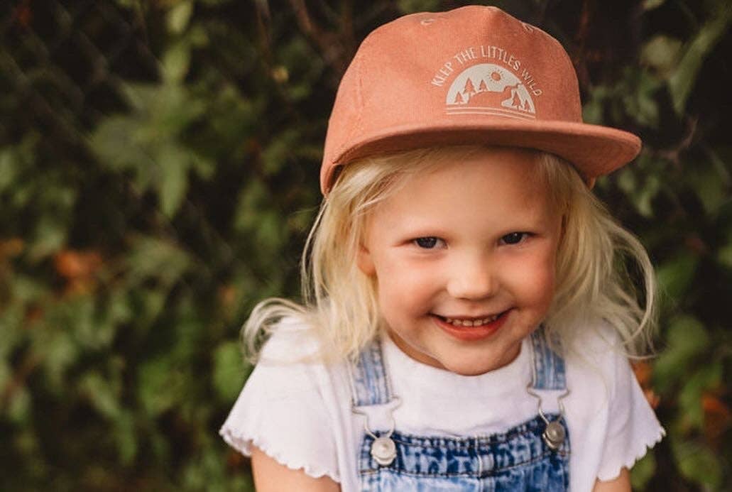 Lyric SnapBack- pink corduroy hat