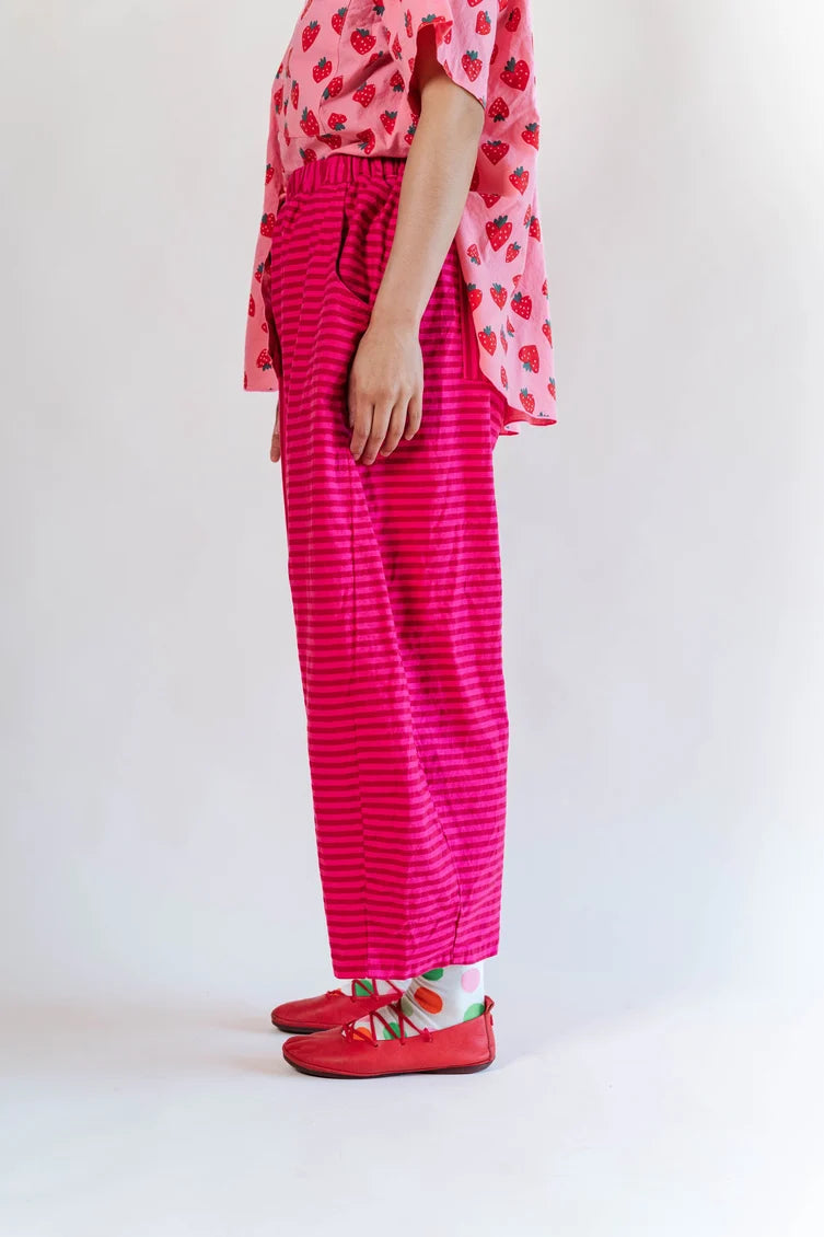 Circust Tent Striped Balloon Pants