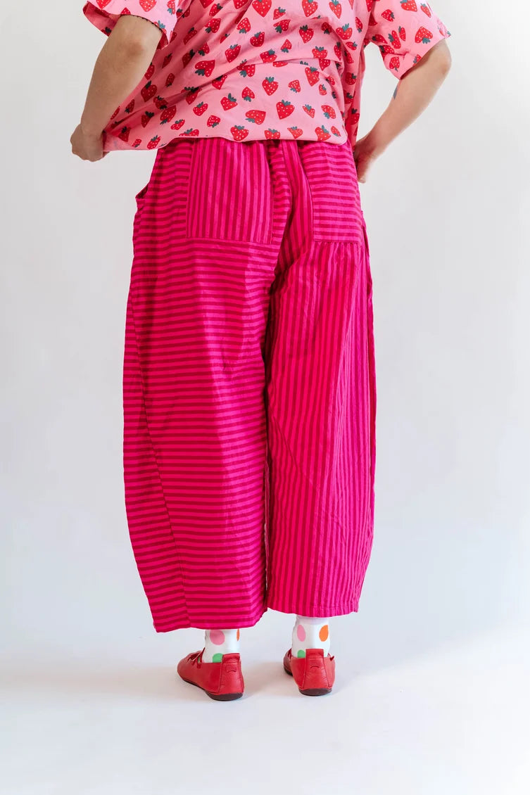 Circust Tent Striped Balloon Pants