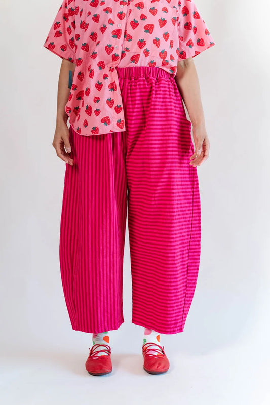 Circust Tent Striped Balloon Pants