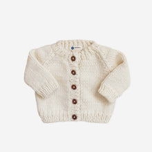 Load image into Gallery viewer, Classic Cardigan Sweater - Cream
