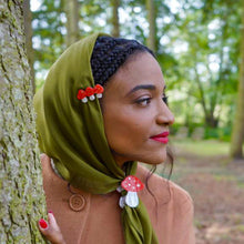 Load image into Gallery viewer, Mushroom Hair Clip
