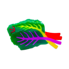 Load image into Gallery viewer, Large Rainbow Chard Hair Claw Clip
