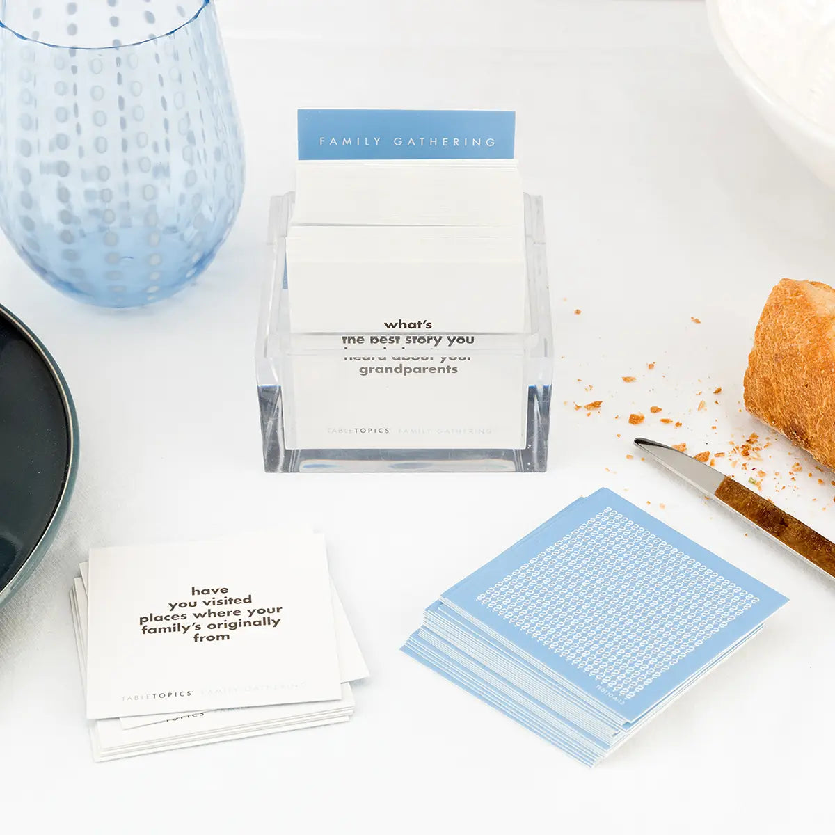 Tabletopics Family Gathering - Conversation Starter Game