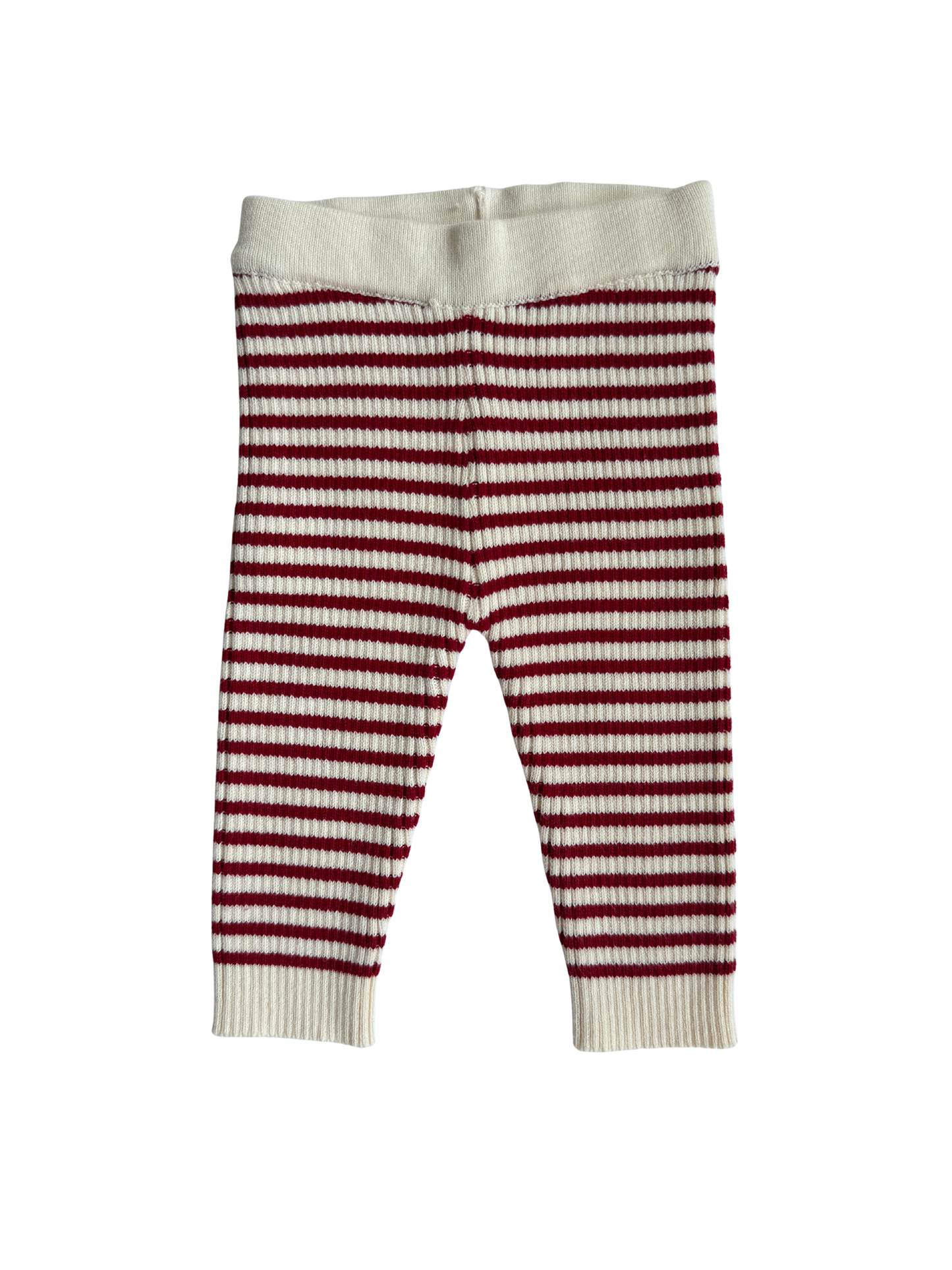 Candy Cane Striped Leggings