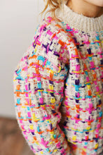 Load image into Gallery viewer, Kids Rainbow Knit Fall Sweater
