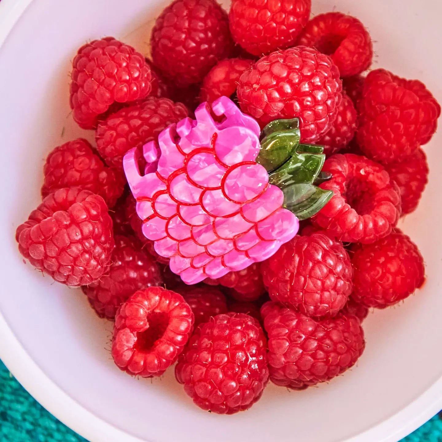 Mini Raspberry Hair Claw Clip