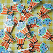 Load image into Gallery viewer, Flower Bouquet Amour Collection - Die Cut Card

