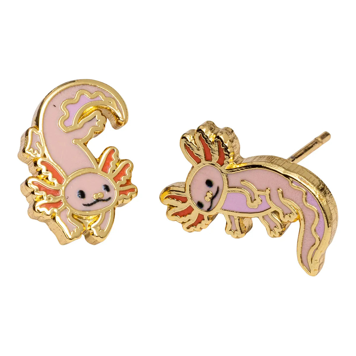 Curio Axolotl Earrings