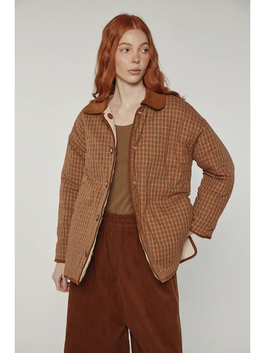 Reversible Quilted Cotton Jacket