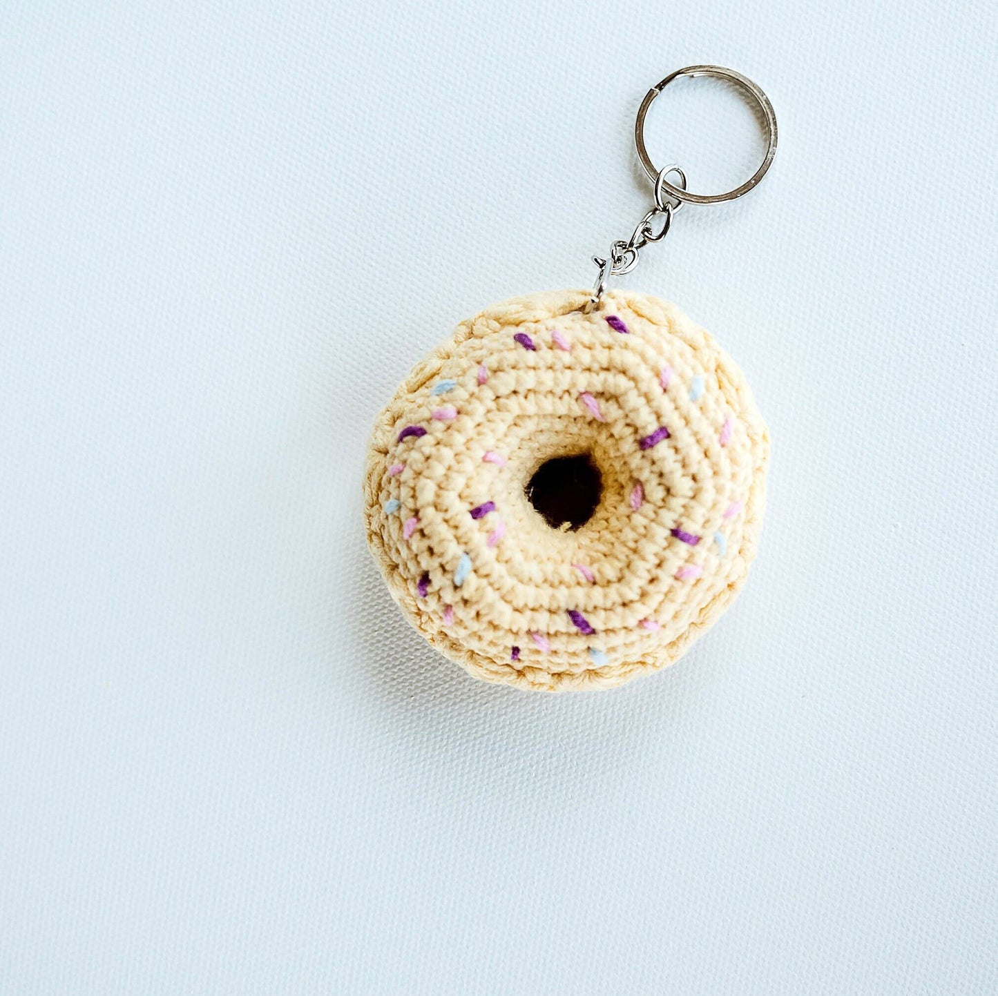 Donut Keychain/Zipper Pull