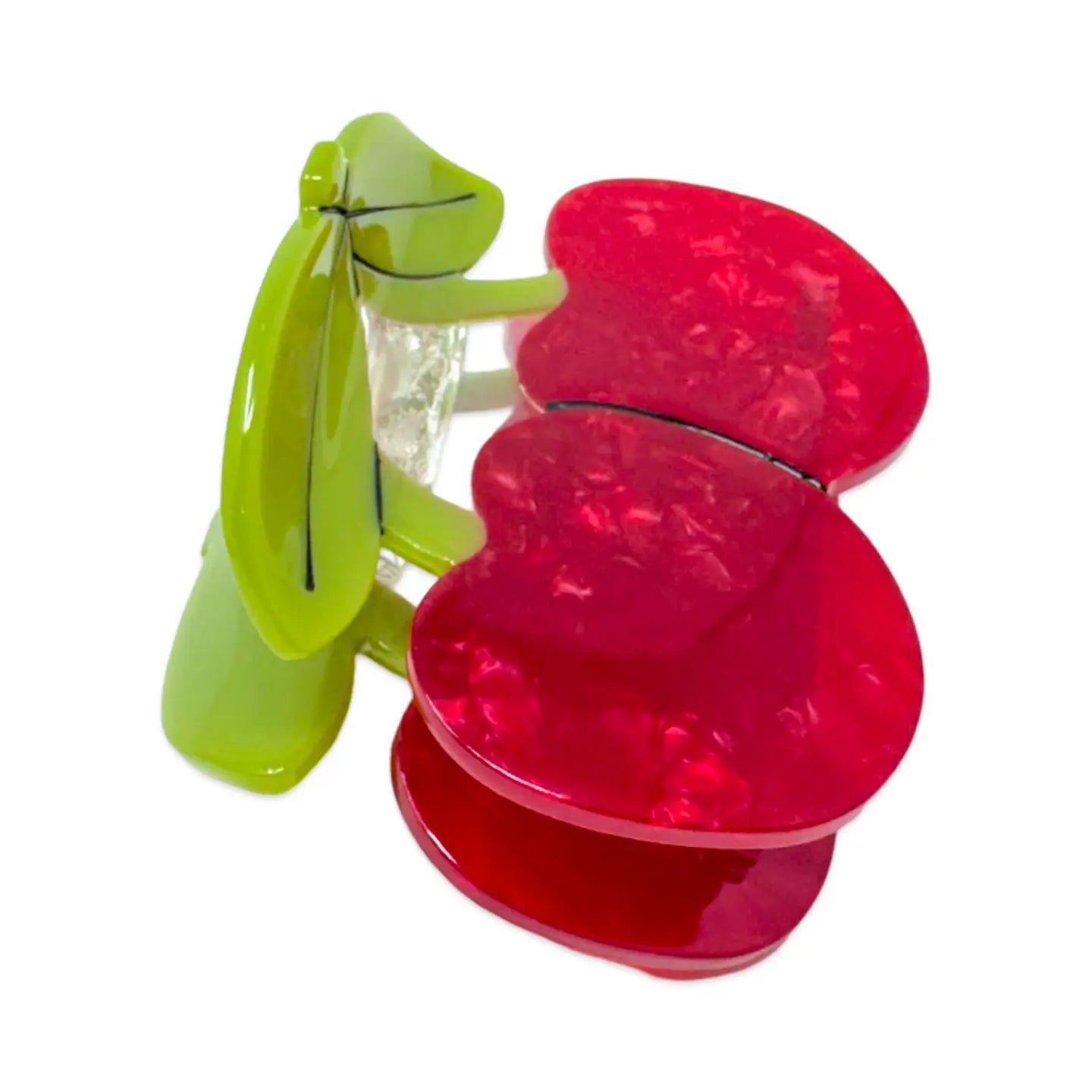 Large Maraschino Cherries Hair Claw Clip