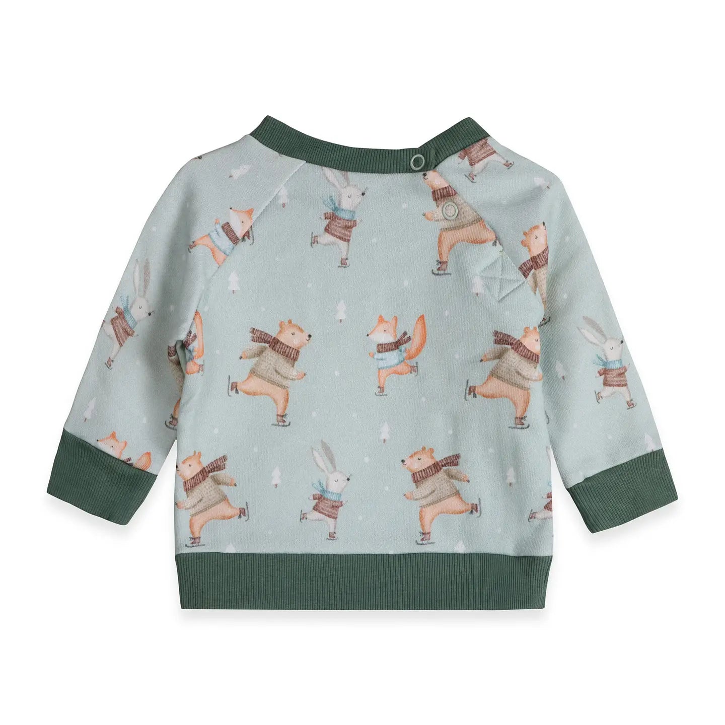 Ice Skaters Baby Sweatshirt & Pants Set