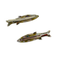 Load image into Gallery viewer, Sardine Alligator Hair Clip Set
