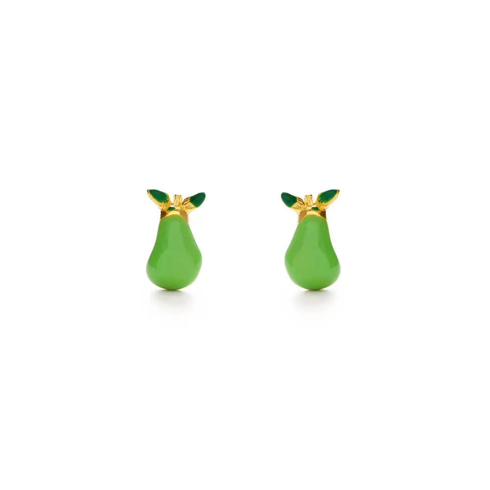 Pear Stud Earrings