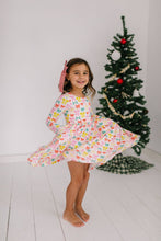 Load image into Gallery viewer, Gwendolyn Dress - Holiday Bows
