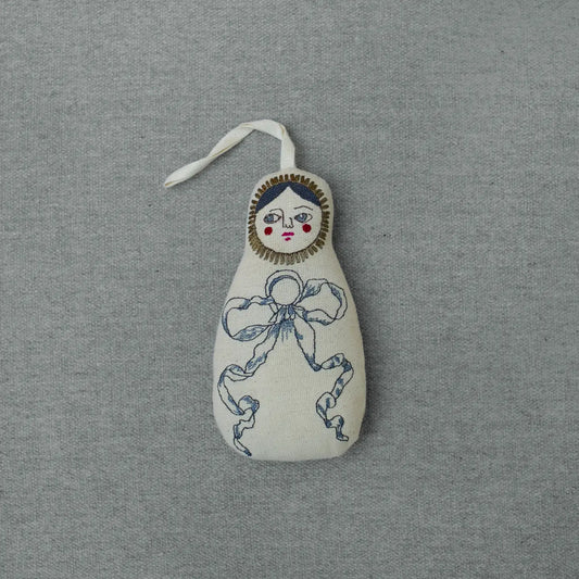 Nesting Doll Embroidered Ornament