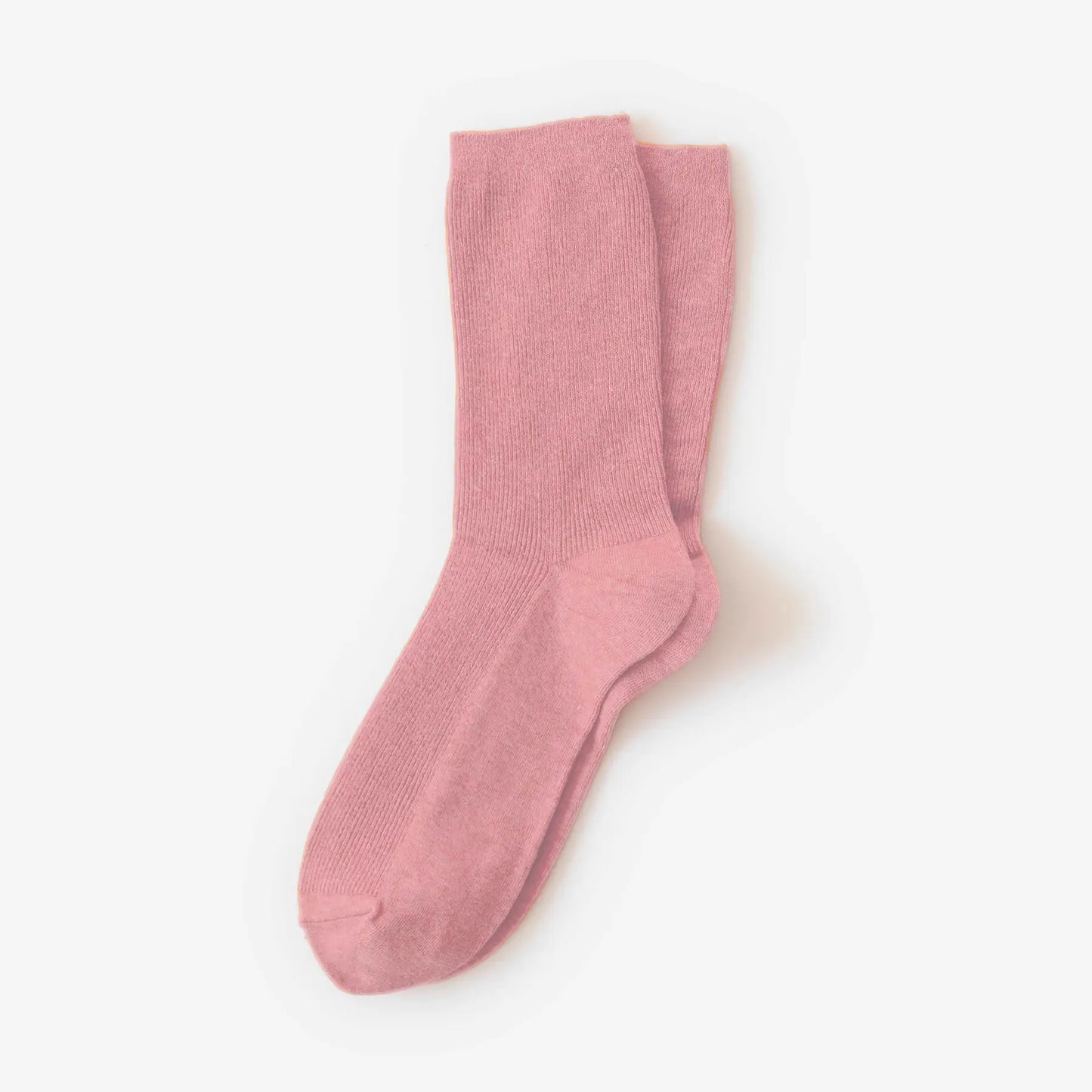 Blush cotton sock