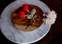 Load image into Gallery viewer, Cherry Keychain, Cherry Bag Charm
