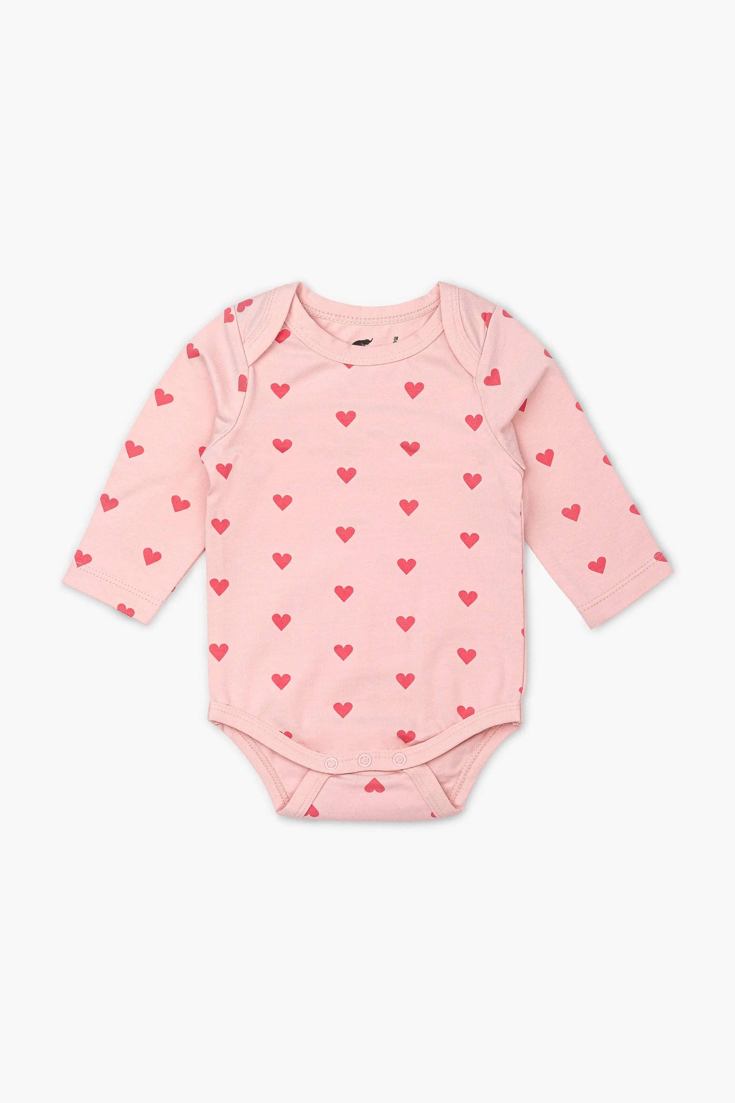 3-Pack Baby Bodysuits - Light Pink