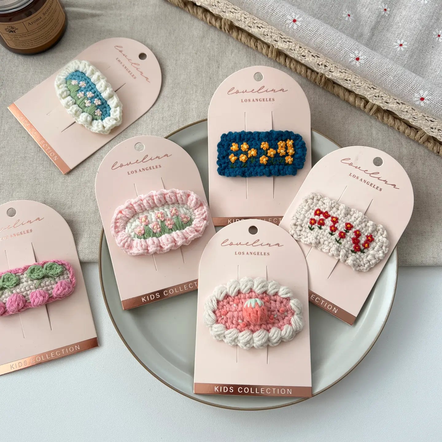 Kids Flower Garden Hair Clips - Several Styles