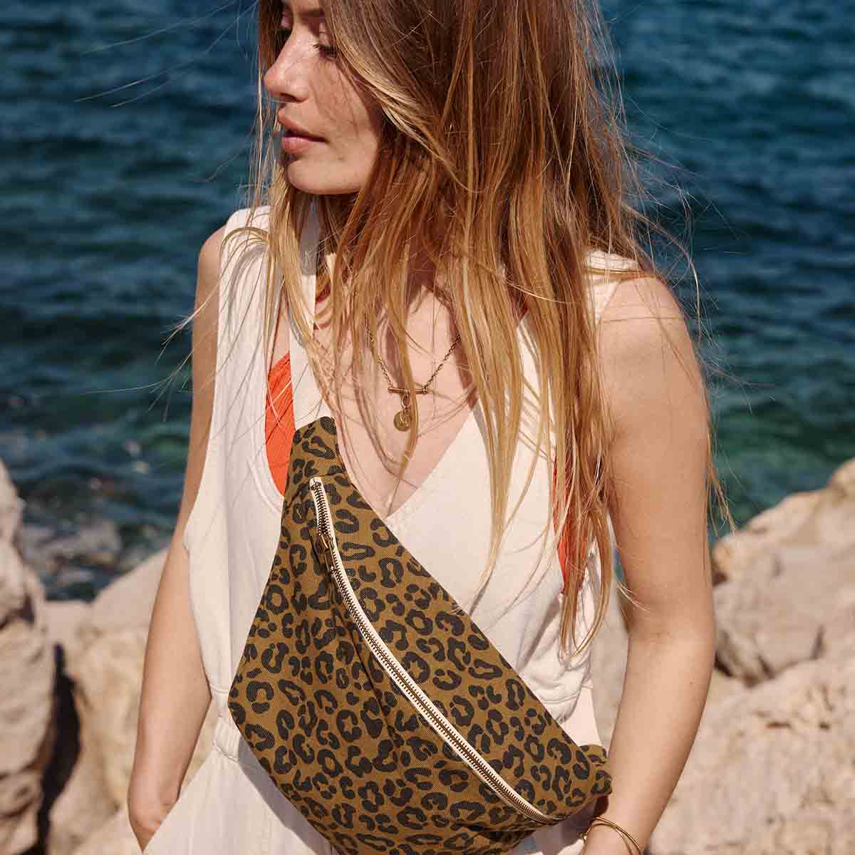 Women's Bum Bag - Graou Olive