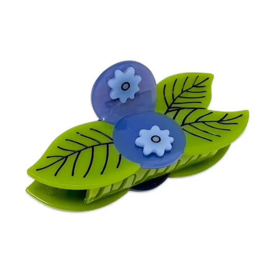 Large Blueberry Hair Claw Clip