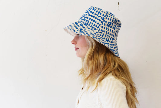 Royal Double Dot Bucket Hat
