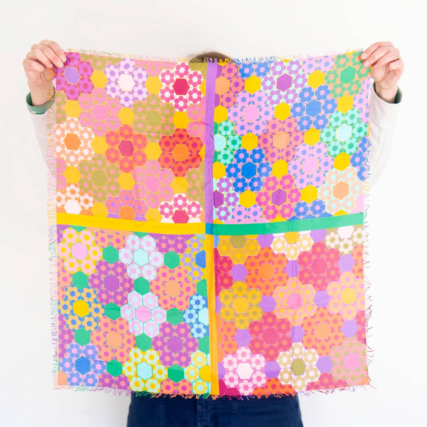 Autumn on the Plains EPP - Silk Bandana Scarf