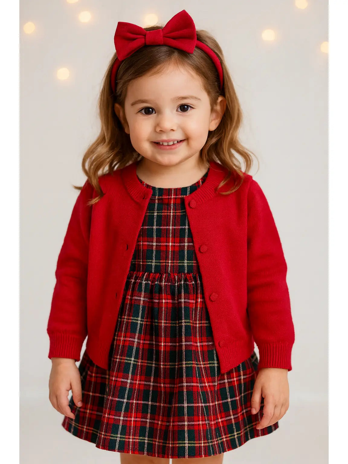 Classic Red Cardigan