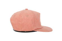 Load image into Gallery viewer, Lyric SnapBack- pink corduroy hat
