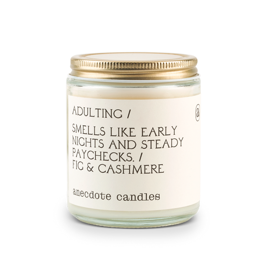 Adulting (Fig & Cashmere) Candle