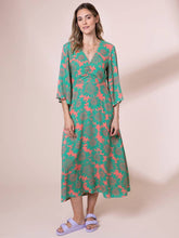 Load image into Gallery viewer, Sunflowers Erin Midi Dress
