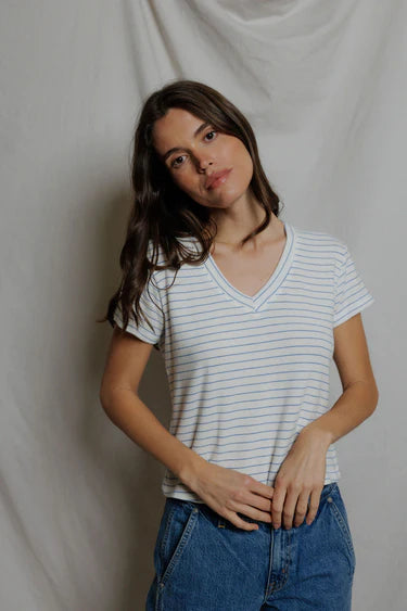 Elliot Tee - Pacific Stripe