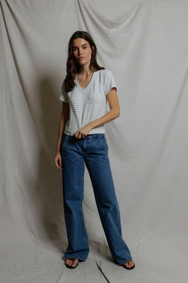 Elliot Tee - Pacific Stripe