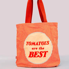 Load image into Gallery viewer, Canvas Tote, Tomatoes Are the Best
