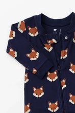 Load image into Gallery viewer, One-Piece Pajamas - Fox Friends
