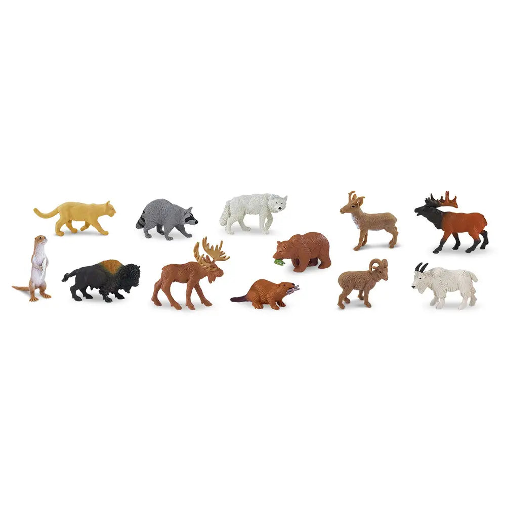 North American Wildlife Toob - Figurine Toy For Kids