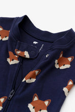 Load image into Gallery viewer, One-Piece Pajamas - Fox Friends
