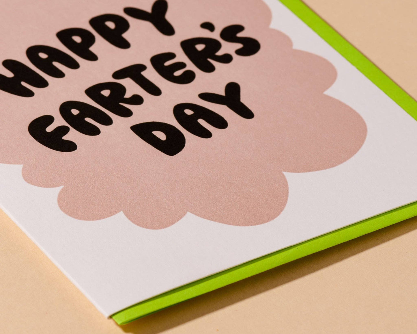 Letterpress Father's Day Card—Farter’s Day
