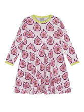Load image into Gallery viewer, Organic Cotton Mia Dress - Pomegranate
