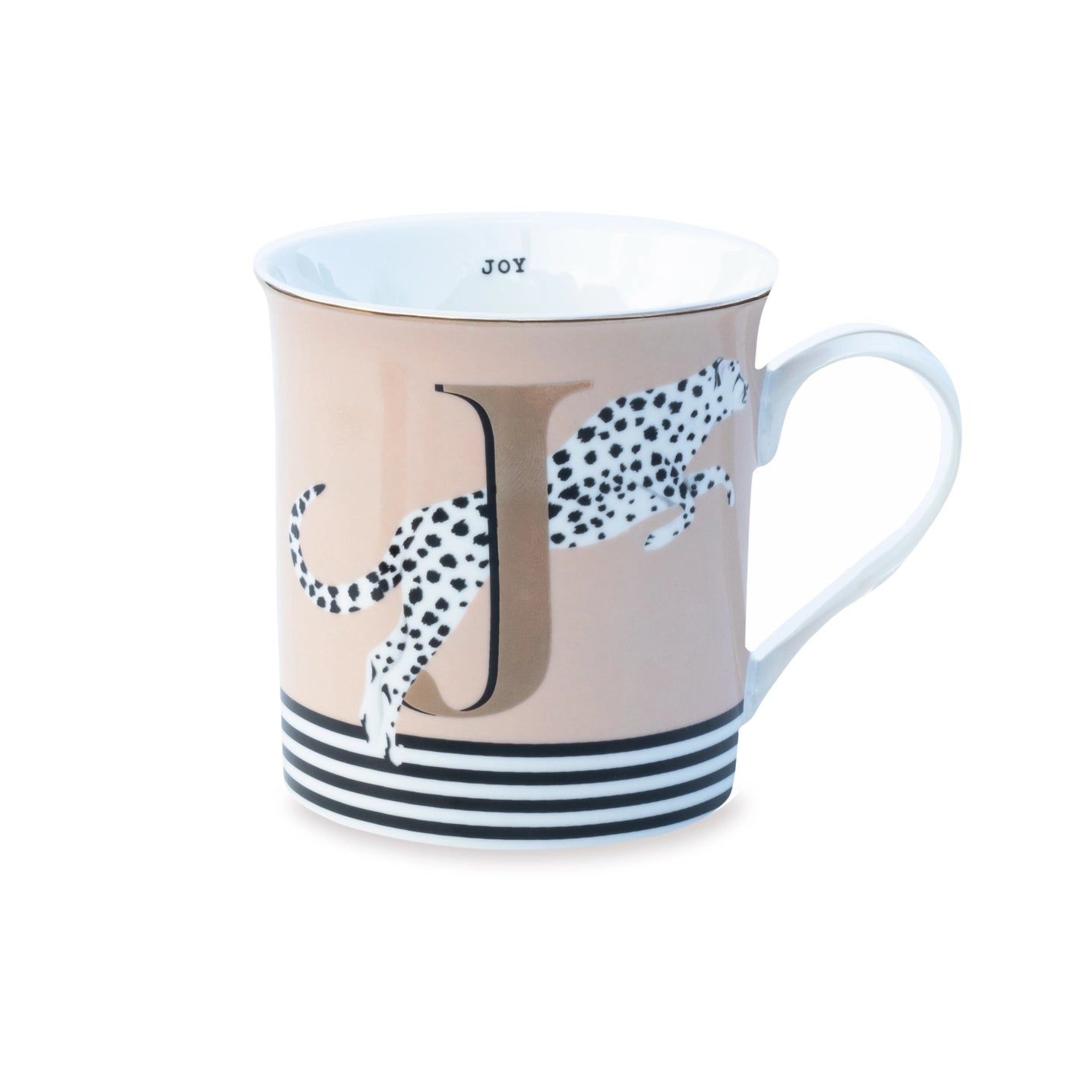 Yvonne Ellen the Gold Edition Alphabet Mugs
