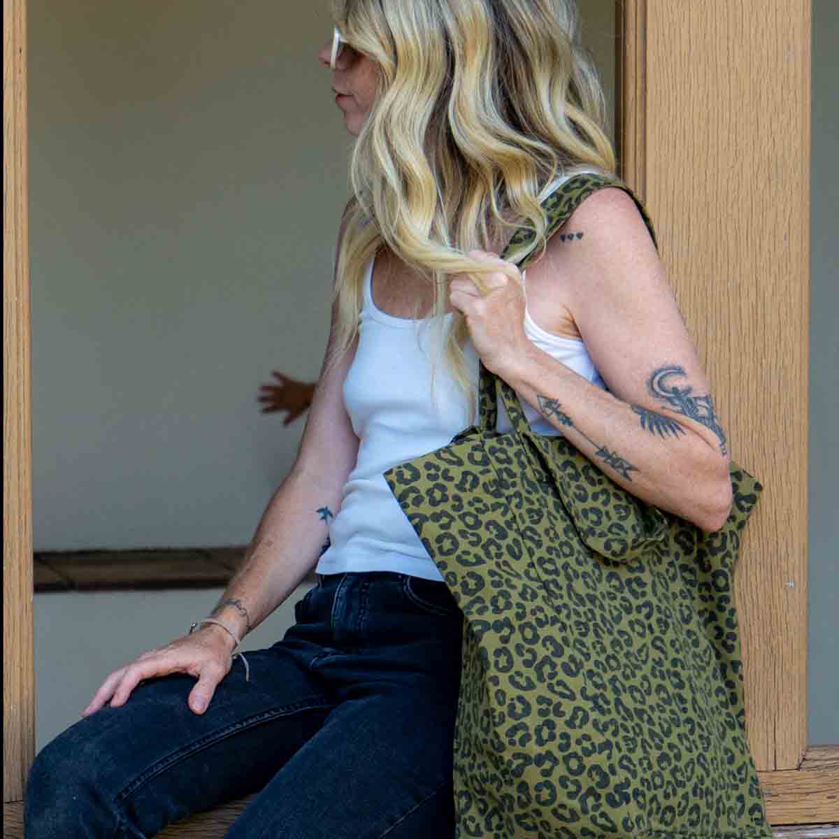 Elisabeth Tote Bag - Graou Olive