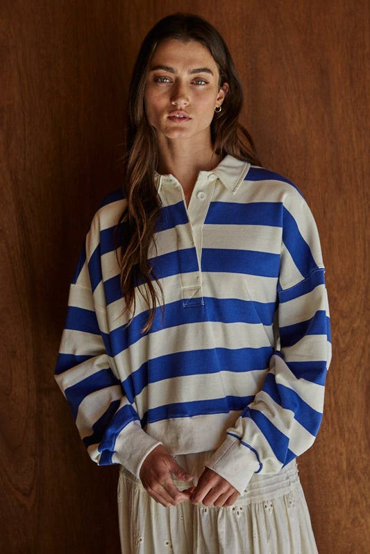 Striped Polo - Two Colors