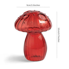 Load image into Gallery viewer, Mini Glass Mushroom Bud Vase - Several Colors
