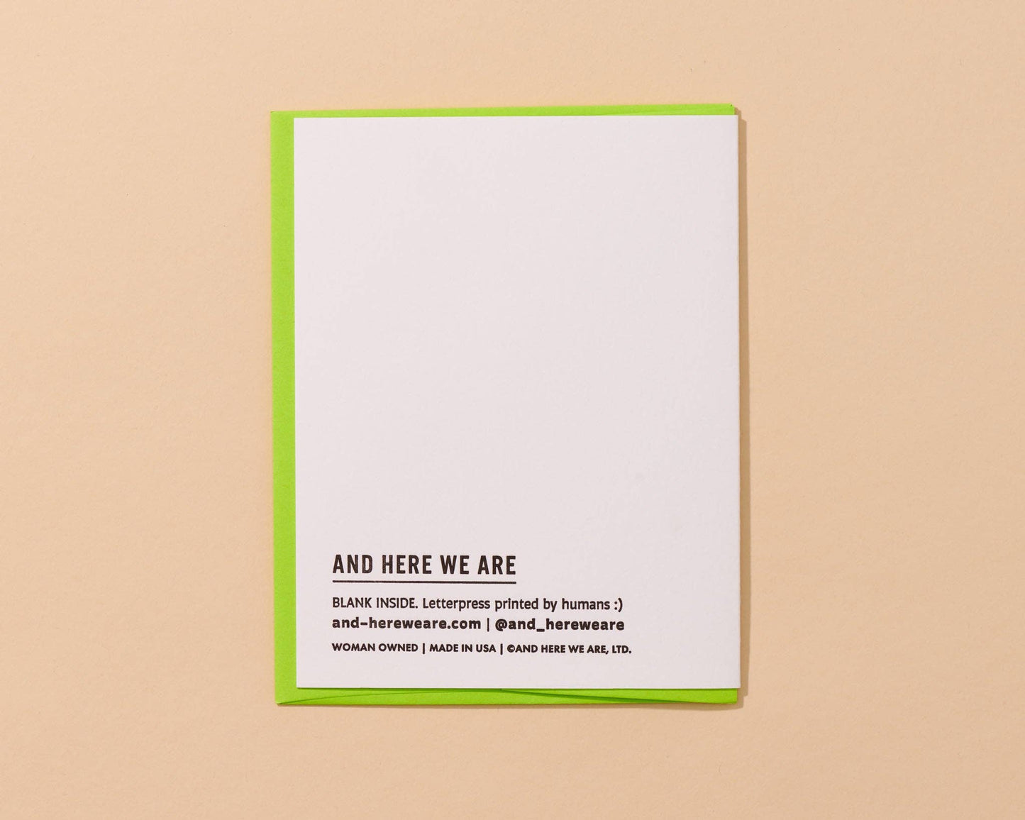 Letterpress Father's Day Card—Farter’s Day