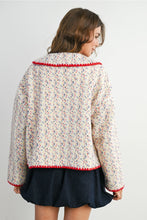 Load image into Gallery viewer, Buttoned Fleece Puffer Jacket
