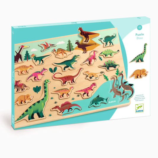 Wooden Dino Puzzle